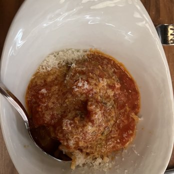 Meril - Spaghetti and meatballs- split for two. Delicious - New American Near Me - New Orleans, Louisiana