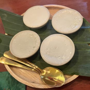 Mahanakhon Noodle Bar - Kanom Tuay (Coconut Milk Custard) - Thai Near Me - Chicago, Illinois
