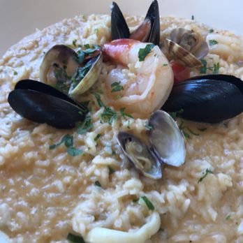 Caffé Milano - Seafood Risotto- VG! - Italian Near Me - Naples, Florida