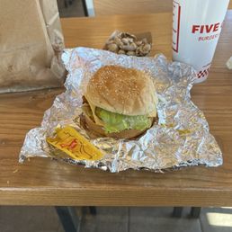 The little bacon cheeseburger! The little bacon cheeseburger!