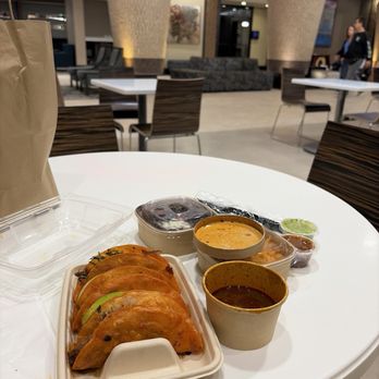 VIDA Cocina & Tequila - Birria tacos take out (eating in a nearby hotel lobby cafe) - New Mexican Cuisine Near Me - Altamonte Springs, Florida VIDA Cocina & Tequila - Birria tacos take out (eating in a nearby hotel lobby cafe) - New Mexican Cuisine Near Me - Altamonte Springs, Florida