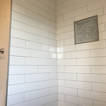 Kearney Restorations - a bathroom with white tile - General Contractors Near Me - Yucaipa, California Kearney Restorations - a bathroom with white tile - General Contractors Near Me - Yucaipa, California