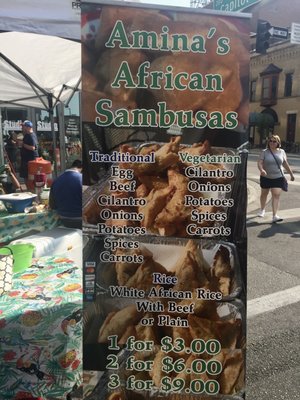 Amina’s African Sambusas by null