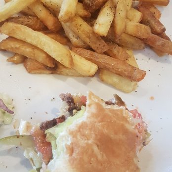 White Spot - Guildford - Dang.....almost 8 it b4 I got a pic...guess the burger?  terriffic Tuesday  at foodieatlarge.yelp.ca - Breakfast & Brunch Near Me - Surrey, British Columbia