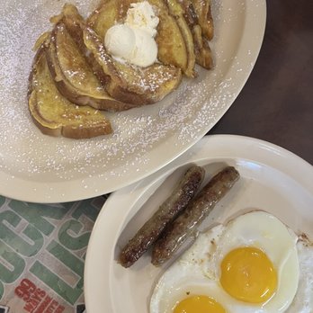 Stagecoach Restaurant - Eggs and Sausages + Toast - Breakfast & Brunch Near Me - Sacramento, California Stagecoach Restaurant - Eggs and Sausages + Toast - Breakfast & Brunch Near Me - Sacramento, California