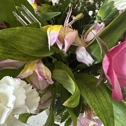 Flowers upon arrival