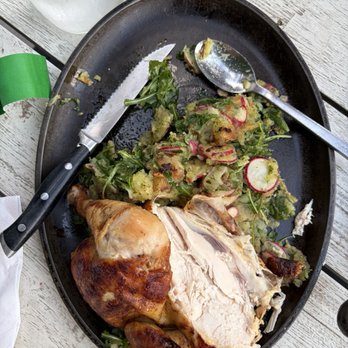 Camp Outpost - Roast chicken - New American Near Me - Springdale, Utah