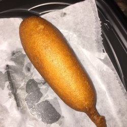 Ryder's Wings & Things - Corndog for delivery . Didn't give ketchup and mustard by default. Will kindly ask next time