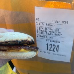 Spicy Sausage Egg McMuffin® Meal Spicy Sausage Egg McMuffin® Meal