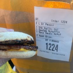 McDonald's - Spicy Sausage Egg McMuffin® Meal