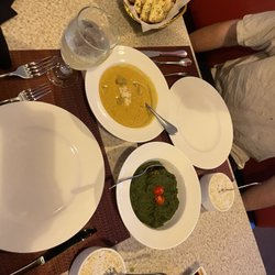 Indian Flame - Lamb koorma, chicken tikka saag