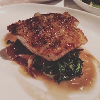 Saddle River Inn - Local Black Sea Bass (@ Saddle River Inn - New Jersey) Kale, Shitakes, Ginger, Preserved Lemon, Soy Brown Butter - New American Near Me - Saddle River, New Jersey Saddle River Inn - Local Black Sea Bass (@ Saddle River Inn - New Jersey) Kale, Shitakes, Ginger, Preserved Lemon, Soy Brown Butter - New American Near Me - Saddle River, New Jersey