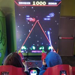 Scotties Fun Spot - Grandkids playing video games.