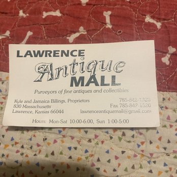 Antique Mall - Card - Antiques Near Me - Lawrence, Kansas