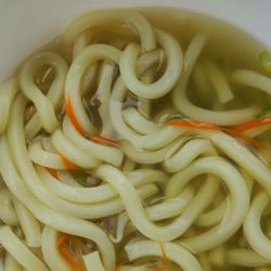 Taro Noodle House - Very disappointing Supreme veggie udon soup with a store-bought tasting broth.