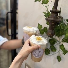Iced Whipped Honey Latte