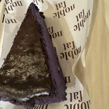 Noble Fat - Ube Basque Cheesecake - Cafes Near Me - Chicago, Illinois Noble Fat - Ube Basque Cheesecake - Cafes Near Me - Chicago, Illinois