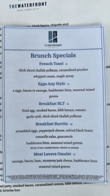 Menu photo 4 The Waterfront New York City Bronx, NY Menu photo 4 The Waterfront New York City Bronx, NY