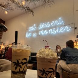 Jasmine Milk Tea w/ lychee/boba Dutch Chocolate milkshake Jasmine Milk Tea w/ lychee/boba Dutch Chocolate milkshake