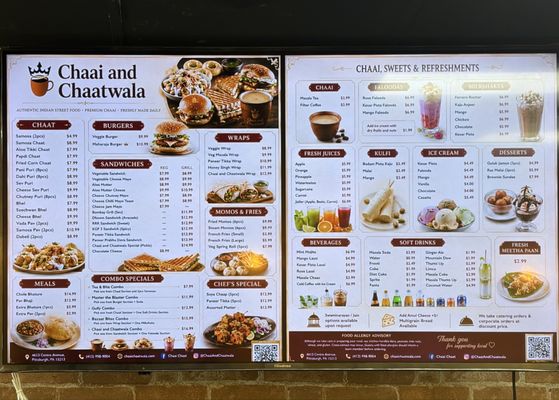 Menu photo 1 Chaai and Chaatwala  Pittsburgh, PA