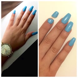 Tony's L A Nails - Only 3 days and my nail breaks ?! Cheap material wouldn't recommend my worst enemy to get their nails done here !!