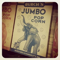 J.H. Fentress Vintage Popcorn Museum - A large collection of popcorn boxes in addition to the machines!