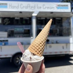 Little Truckee Ice Creamery - Tahoe City - Coconut chip mini So little and so fierce