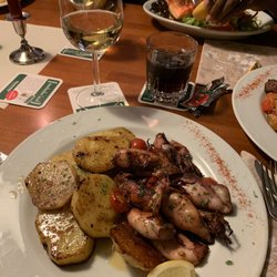 Zum Brückle - Grilled Squid with potatoes -- SO GOOD! I RECOMMEND