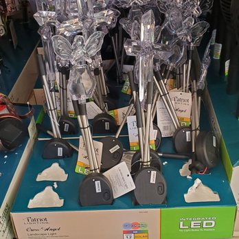 Menards - Need a new cross in my backyard around my Virgin Mary Statue. $5.99 also Angel style.  6/21/2022 - Hardware Stores Near Me - Chesterfield, Michigan