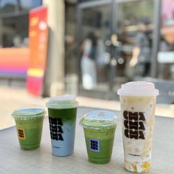 Cha Redefine - Matcha matcha, blueberry matcha, mango mango