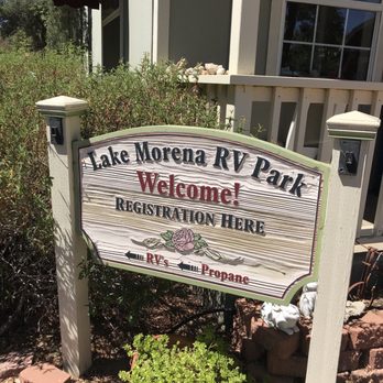 Lake Morena Rv Park - Signage - RV Parks Near Me - Campo, California