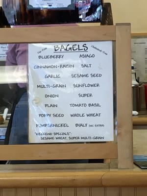 Menu photo 1 Mister Bagel Brunswick, ME