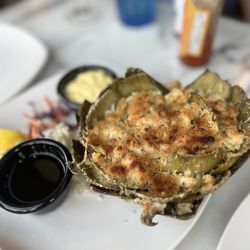 Ruben and Ozzy's Oyster Bar & Grill - Stuffed Artichoke (Seasonal)