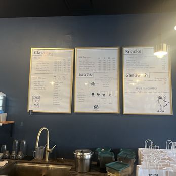 Charuma Tea Bar - Menu - Bubble Tea Near Me - Providence, Rhode Island