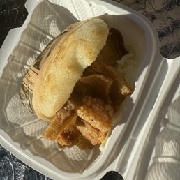 Chicharron Arepa Chicharron Arepa