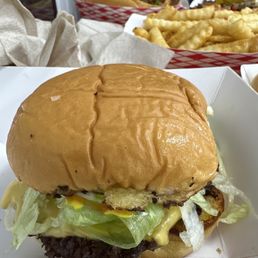 Double Bacon Smash Burger