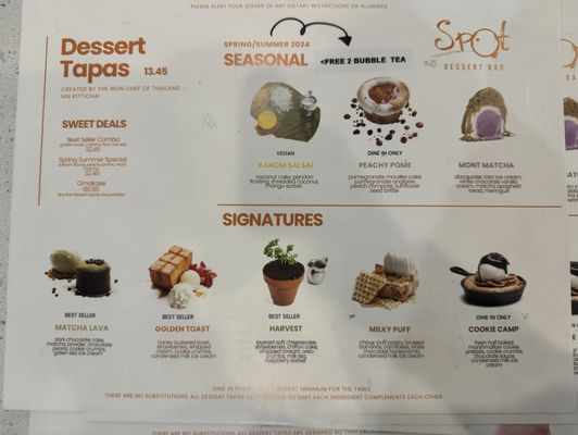 Menu photo 4 Spot Dessert Bar Cherry Hill, NJ Menu photo 4 Spot Dessert Bar Cherry Hill, NJ