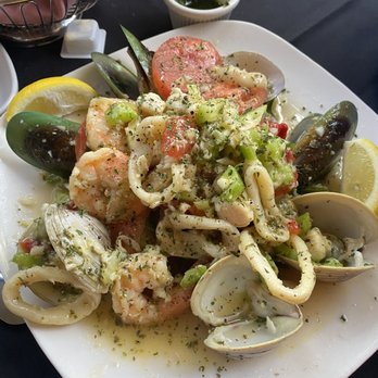 Vino E Pasta - Seafood Salad - Italian Near Me - Tampa, Florida Vino E Pasta - Seafood Salad - Italian Near Me - Tampa, Florida
