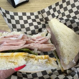 Simple way sandwich on cheesy bread Simple way sandwich on cheesy bread