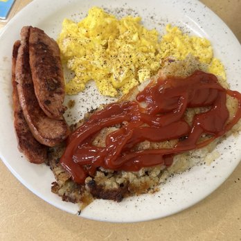 CJ's Cafe - Hot Polish Sausage & Eggs - Breakfast & Brunch Near Me - Los Angeles, California