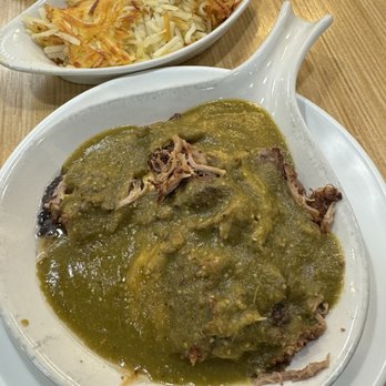 The Cracked Egg - Chile Verde Chile Verde Huevos Rancheros - New American Near Me - Las Vegas, Nevada The Cracked Egg - Chile Verde Chile Verde Huevos Rancheros - New American Near Me - Las Vegas, Nevada
