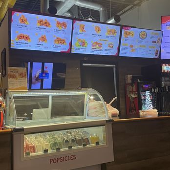 BJ Hot Chicken - Menu...zoom in if you can - Chicken Shop Near Me - Hendersonville, Tennessee