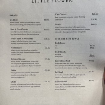 Little Flower - Menu (August 2022) - Candy Stores Near Me - Pasadena, California