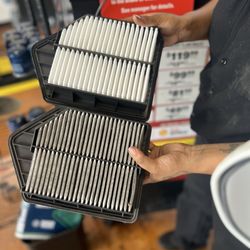 Take 5 Oil Change - New air filters installed.