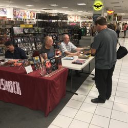 New Dimension Comics - Saint Clairsville - Aftershock signing 2018 with Paul Jenkins, Joe Pruitt, and Pat Olliffe