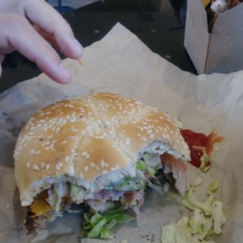 EddieWorld - The special burger on the menu came w/the drink burger is pretty big my daughter couldn't even finish it she only ate half - Service Stations Near Me - Yermo, California EddieWorld - The special burger on the menu came w/the drink burger is pretty big my daughter couldn't even finish it she only ate half - Service Stations Near Me - Yermo, California