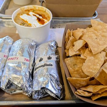 HomeState - Queso Con Carne Dip & Chips and 3 Tacos - Tacos Near Me - Los Angeles, California HomeState - Queso Con Carne Dip & Chips and 3 Tacos - Tacos Near Me - Los Angeles, California