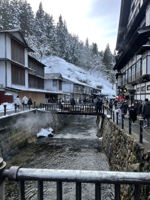 Ginzan Onsen by null
