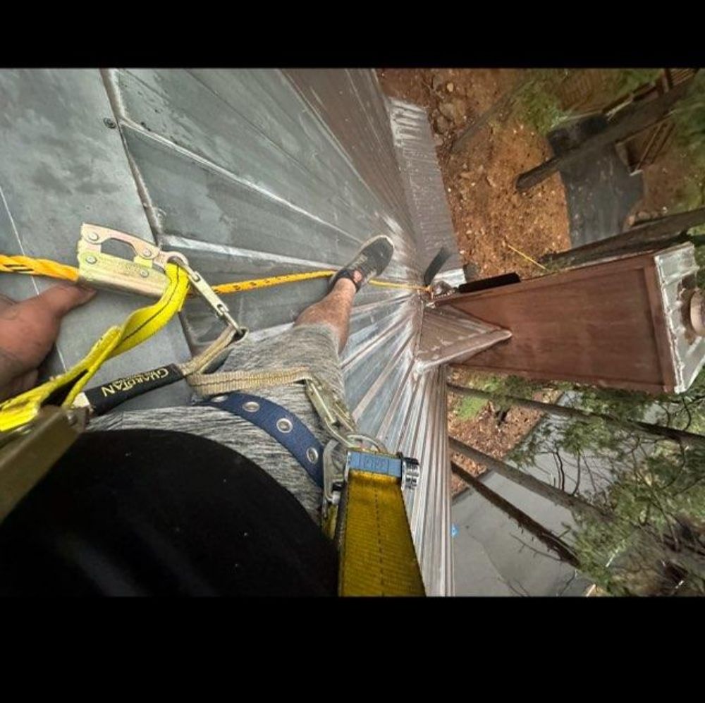 Slide of Sendit Roof Repair