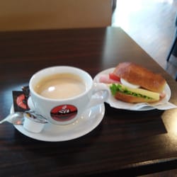 Gießelmann - Aromatyczna kawa i kanapka :)